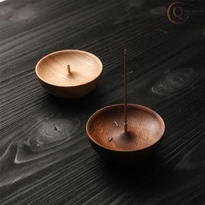 Classic Wooden <b>Incense</b> Burner <b>Box</b> for Agarbatti Traditional Design Ash Catcher for Home Temple Use - Product Image 1