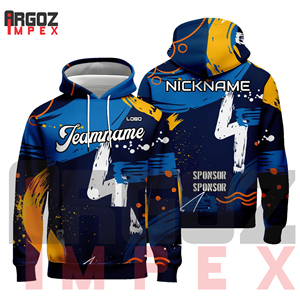 Sudaderas con Capucha Unisex Premium de Alta Calidad, Sudaderas Bordadas de Invierno con Estampados Vibrantes Sublimados, 100% Poliéster - Product Image 3