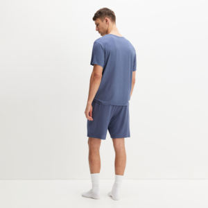 Conjuntos de camiseta de verano para hombre 100% algodón con logotipo personalizado conjuntos cortos informales de secado rápido a la moda y personalizables - Product Image 2