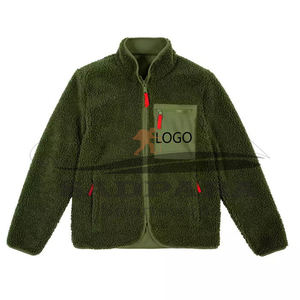 Customized Men's Jackets Thick Waterproof Reversible Winter Outerwear With <b>Sherpa</b> <b>Fleece</b> And Teddy Warm Casual Style - Product Image 1