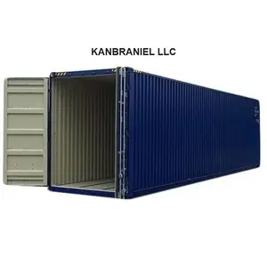 KANBRANIEL LLC 70% 사용화물 가치 40 피트 40 피트 높은 큐브 40ft 드라이 ISO 배송 컨테이너 판매