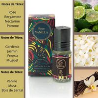 Rose Vanille 3Ml Olie Parfum By Ayat Parfums Dubai Arabische Geur Voor Mannen En Vrouwen Alcoholvrij