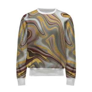 Commande en gros de sweats d'hiver pour hommes de haute qualité, OEM ODM, impression de logo personnalisée, pull à col rond en coton, impression numérique - Product Image 6