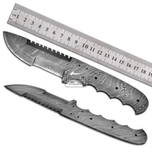 มีดพกทำมือเหล็กดามัสกัส 192 ชั้น ลายบิดเกลียว รูปทรงหยดน้ำ สำหรับล่าสัตว์และกิจกรรมเอาตัวรอด ใบมีดกว้าง 25 มม. สำหรับงาน DIY ขายส่ง - Product Image 4