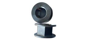 Composants industriels personnalisés OEM Rakshit Engineering en acier inoxydable poli noir, moulage de précision pour matériel de machines - Product Image 2