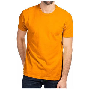 Camiseta de manga corta para hombre, 100% algodón, con logo bordado personalizado e impresión, diseño de cuello redondo, temporada de verano. - Product Image 2