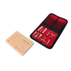 Kit de pratique de chirurgie de suture en acier inoxydable de haute qualité Logo personnalisé Kit de pratique de suture à prix d'usine de conception OEM - Product Image 1