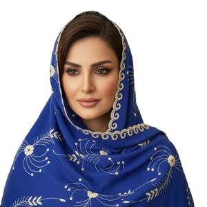 Écharpes d'hiver en voile de viscose, légères, respirantes et douces, châles hijab pour femmes - Product Image 1