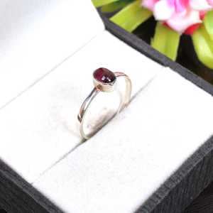 Vente en gros Bague en argent sterling 92.5 avec pierres précieuses en tourmaline rose Produit élégant en pierres précieuses en vrac - Product Image 6