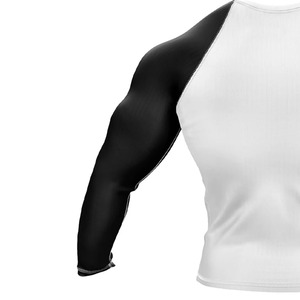 Camiseta de Compresión de Manga Larga Personalizada para Hombre con Protección Solar UV UPF 50+, Secado Rápido, para Surf y Natación - Product Image 6