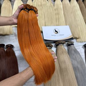 Extensions de cheveux vierges vietnamiennes iTip pré-collées de haute qualité fournies par le vendeur Trame unique de style boucle droite naturelle - Product Image 2