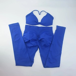 ชุดออกกำลังกายผู้หญิงเอวสูงผ้าระบายอากาศดี สำหรับเล่นกีฬาและโยคะ ผลิตจากผ้าสแปนเด็กซ์/ไนลอน - Product Image 6