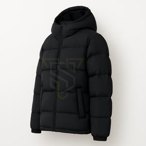 Premium Quality <b>Waterproof</b> Puffer <b>Jacket</b> Customizable Logo <b>Winter</b> Casual Wear Fleece Heated Windbreaker Unisex Puffer <b>Jacket</b> - Product Image 5