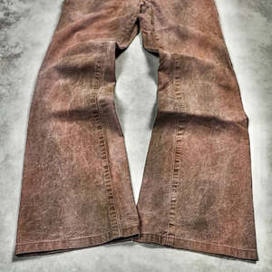 Pantalones Vaqueros Holgados de Mezclilla para Hombre, Estilo Hip-Hop, con Bolsillos Rotos, Parches y Lavado Desgastado - Product Image 6