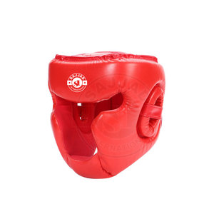 High Quality Leather Made Head Guards For Sale <b>Boxing</b> Professional Head Guards Training Gear - Product Image 1