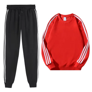 Conjunto Deportivo Personalizado con Logotipo, Diseño de Moda, Chaqueta Cortavientos Unisex, Pantalones Deportivos para Hombre, Entrenamiento, Gimnasio - Product Image 3