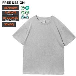 Camiseta al por mayor de 220 g/m², 100 % algodón, de alta calidad, lisa, unisex, para diseño personalizado con logotipo, para hombre. - Product Image 3