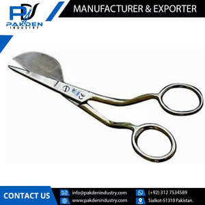 Des ciseaux appliqués assortis en acier inoxydable de haute qualité fabriqués au Pakistan, à manche plié/dernier Design de ciseaux appliqués assortis - Product Image 6