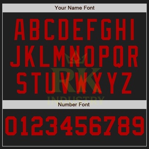 Camiseta de Béisbol Personalizable con Diseño de Logotipo, Negra, Blanca y Roja, Estilo Dividido, Transpirable, de Secado Rápido, Absorbe la Humedad, 100% Poliéster - Product Image 5