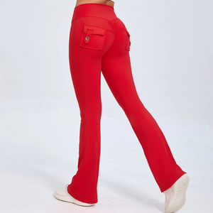 Nuevas mujeres estiramiento compresión comodidad Scrunch V corte Yoga Leggings entrenamiento gimnasio Yoga Legging hecho por Hanger Impex - Product Image 6