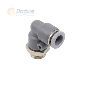 Nuevo Conector Neumático Giratorio de Plástico y Latón para Aplicaciones Industriales, de Construcción, Agrícolas, de Restaurantes y de Maquinaria - Product Image 1