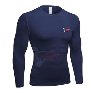 Nouveau rashguard pour homme à manches longues pour la natation, le surf, la salle de sport, l'entraînement, tissu extensible à séchage rapide - Product Image 5