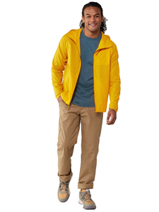 Veste coupe-vent pour homme sur mesure, simple, imperméable, polyvalente, de course, pliable, coupe-vent pour la randonnée en plein air, la rue, l'hiver - Product Image 3
