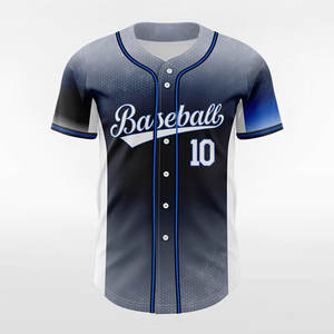 Vente en gros de maillots de baseball colorés personnalisables style décontracté vêtements de sport grande taille option Offre Spéciale chemises de sublimation respirantes - Product Image 1