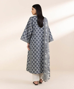 Robe de pelouse imprimée brodée personnalisée de haute qualité pour femmes élégante et à la mode pour les fêtes d'été meilleure offre de gros - Product Image 4