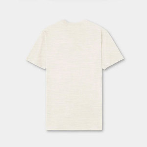 Bella Heather Natural T Shirt T-shirt unisexe à manches courtes en trois mélanges T-shirt avec logo personnalisé - Product Image 2