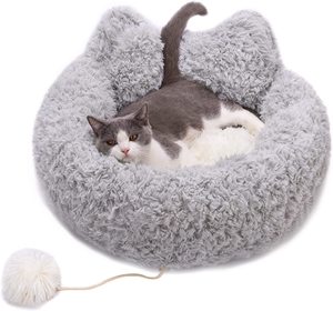 Cat Sofa <b>Bed</b> Cute and Comfortable Pet Cat House Soft Pet <b>Bed</b> Suitable for <b>Small</b> Cats and <b>Dogs</b> OEM Made in Vietnam - Product Image 1