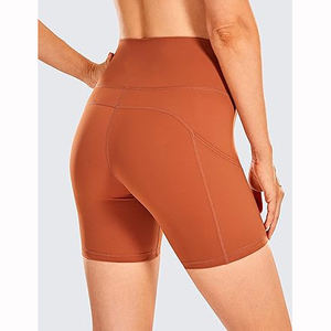 Women High Waisted Seamless Yoga <b>Shorts</b> Summer Gym Fitness Butt Lift Compression <b>Stretchy</b> Running Workout Biker <b>Shorts</b> - Product Image 2