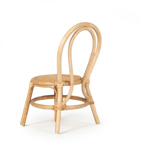 2025 taille personnalisée rotin enfants chaise meubles en osier durables pour l'âge 5-7 décor de fête en gros - Product Image 3