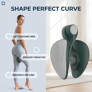QIDAN Thigh Master : Appareil de fitness pour les cuisses, entraîneur de hanches, <span class=keywords><strong>exercice</strong></span> des fessiers, yoga, clip pour les adducteurs, entraîneur du plancher pelvien - Product Image 2