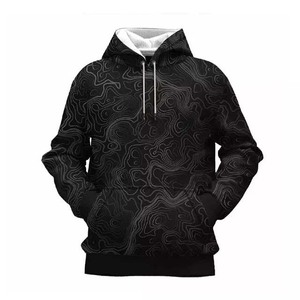 Nuevo personalizado de alta calidad unisex precio barato superventas servicio OEM sublimación impresión básicos Jersey gimnasio desgaste hombre Sudadera con capucha - Product Image 5