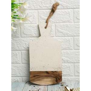 Planche à découper en bois pur et marbre avec des recettes de famille gravées, parfaite pour créer une famille chérie - Product Image 6