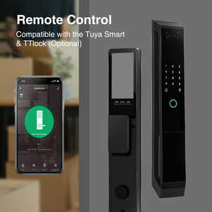 Cerradura Inteligente para Puerta NF6 3D Tuya Wifi con Aleación de Aluminio, Desbloqueo por Huella Dactilar y Reconocimiento Facial, Funciones de Bloqueo y Registro, Cámara Inteligente - Product Image 3