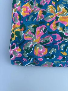 Vêtements de bébé en coton rose léger fait à la main Vintage inspiré de l'agriculture balançoire Styles tentures murales et coussins utilisation de la robe - Product Image 3