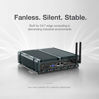 Sistema Informático Compacto Sin Ventilador para Señalización Digital y Pantallas de Venta Minorista, Personalización de Hardware OEM ODM, Mini PC Barebone