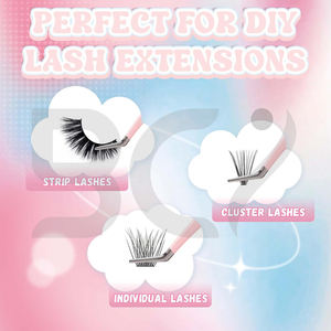 Eyelash Extensions 2 Pcs Grafted Tweezers Set, High Precision Eyelash Tweezers for Lash Extensions - Product Image 4
