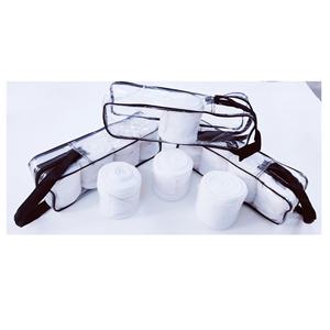 Polo de alta calidad para caballos, forro polar, bandage, color rosa - Product Image 3