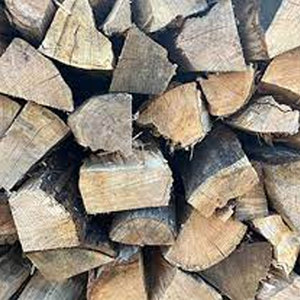 Estufa de leña de roble real: leña de roble lista, divisor de leña de roble al por mayor y soporte de madera - Product Image 4