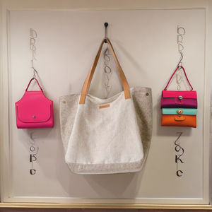 Bolsa de Mano Ecológica Reutilizable Alternativa a la Tela, Tejida a Mano con Diseño Ikat, con Cierre y Asas de Algodón Premium, para Compras, al por Mayor - Product Image 4