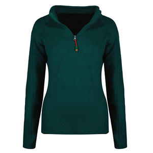 High Quality Breathable <b>Lightweight</b> Quarter Zipper Fleece <b>Jacket</b> For Womwn Luxury <b>Lightweight</b> Soft Warm Winterwear <b>Women</b> <b>Jacket</b> - Product Image 2