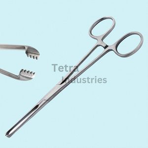 5 pinces à tissus Allis en acier inoxydable allemand 4x5 instruments chirurgicaux pour dents pinces réutilisables pour tissus chirurgicaux CE - Product Image 2