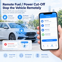 Pelacak GPS Mobil 4G 2G Mini Tersembunyi untuk Sepeda Motor Truk Armada Real-time Protokol GT06 VD40-SEA