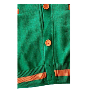 Diseña Tu Propio Suéter Cárdigan de Manga Larga Talla Grande con Bordado Personalizado, Parches y Tejido de Lana/Acrílico para Invierno - Product Image 6