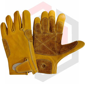 ถุงมือทำงานสีทึบทำจากหนังกันลื่นปลอดภัยจากโรงงาน - Product Image 6