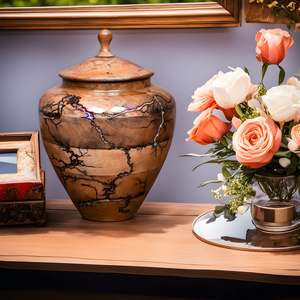 Best <b>Urn</b> for Human ashes <b>Large</b> Adult for Ashes Personalized Burial for Funeral - Product Image 5