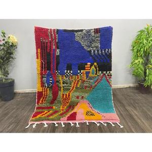 Alfombras marroquíes hechas a mano de lana, auténticas alfombras bereberes, lana natural, artesanía, personalizables en tamaño y colores, alta calidad - Product Image 2